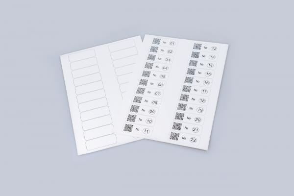 67 × 25 mm A4 Cryo Labels (20 Sheets)