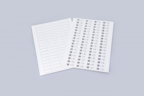 36 x 14 mm A4 Cryo Labels (20 sheets plus Labelling Software Barcode Forge scienova)